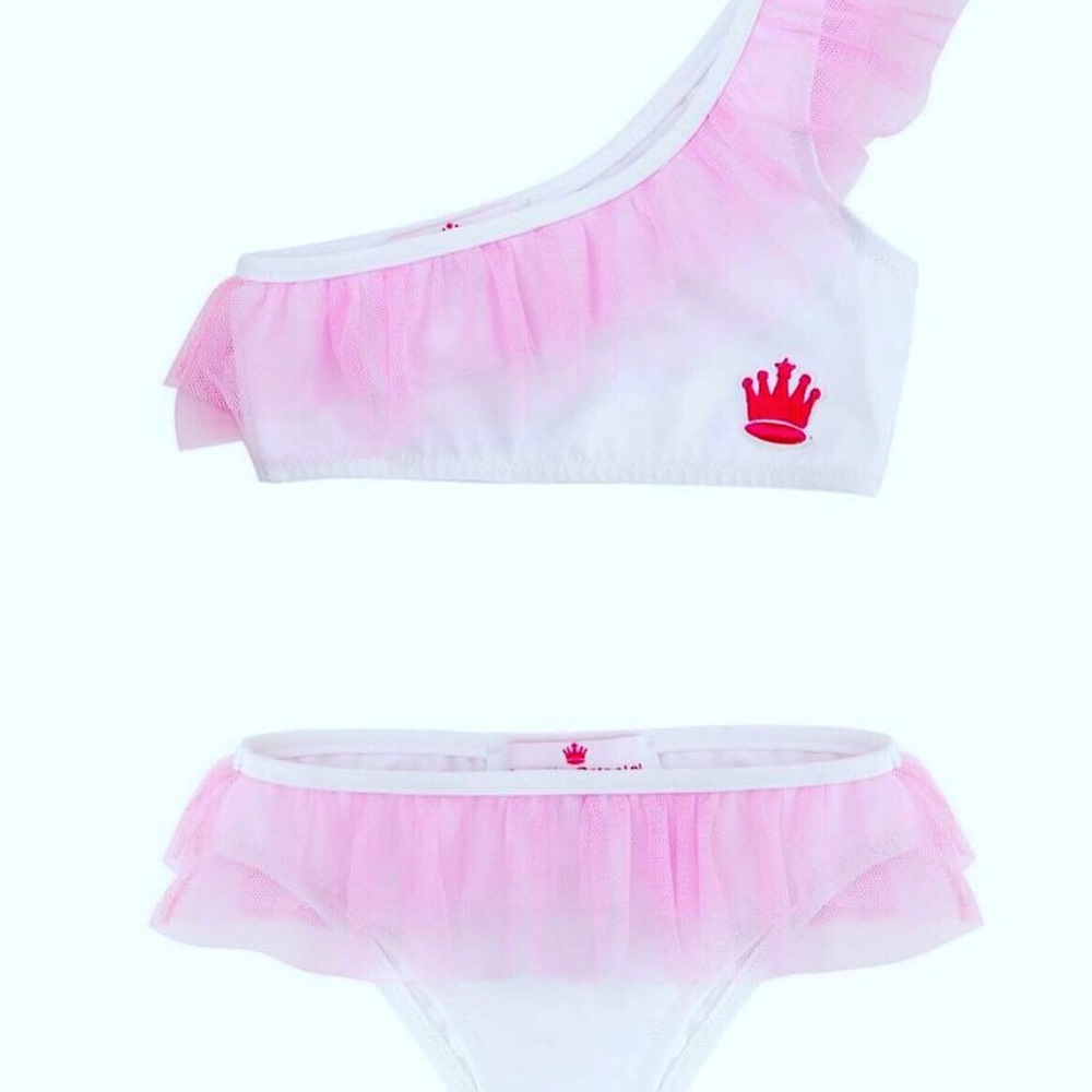Princess tutu one shoulder bikini
